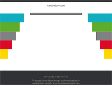 Tablet Screenshot of canoejoy.com